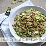 Brussel and Bacon Salad- The Sprouting Seed