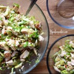 Chicken and Brussel Salad- Popular Paleo