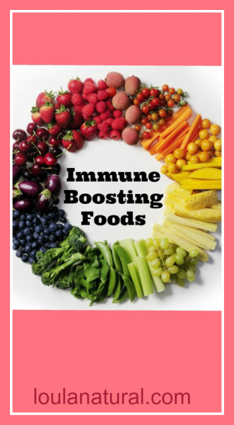 Immune Boosting Foods Pin